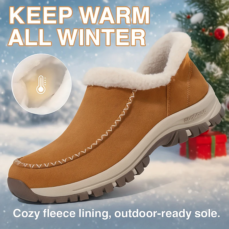 Fur Lined Snow Boots